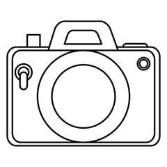 camera photographic isolated icon vector illustration design