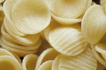 Pasta small shells for cooking dinner view
