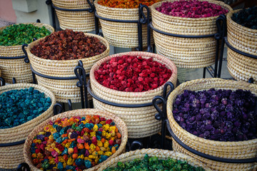 Körbe mit Gewürzen - Spices
