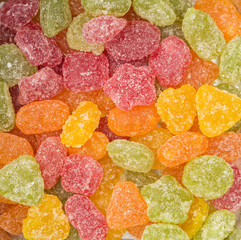 Драже монпансье в сахаре