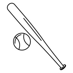 baseball equipment isolated icon vector illustration design