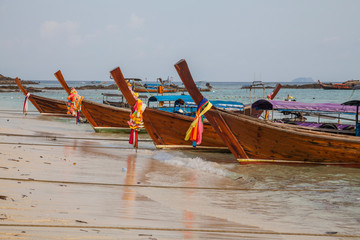 Taxi boat in south east asia