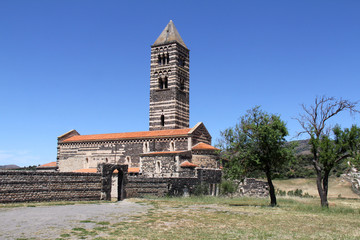 chiesa romanica di Santa Trinità di Saccargia (Sassari, Sardegna)
