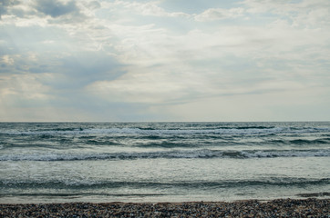 Fototapeta premium Beautiful Azov sea