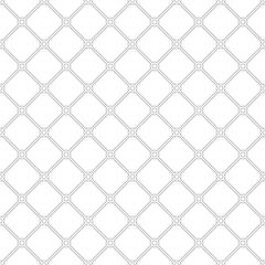 Vector seamless pattern. Modern stylish texture. Monochrome geometric pattern with square tiles.