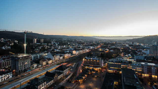 L&ouml;rrach cityscape