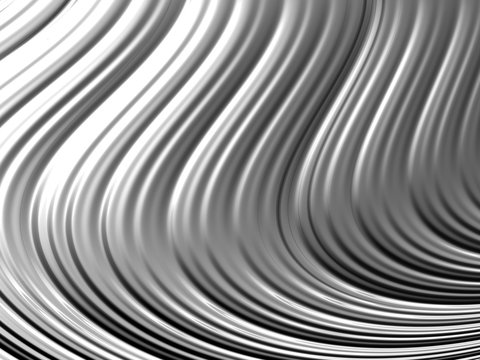 Silver Streak - A Fractal Image