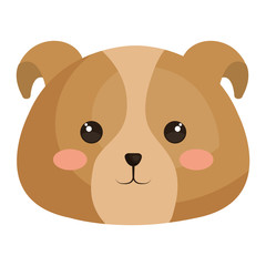 Stuffed animal dog icon vector illustration design graphic