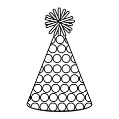 Children party decoration icon vector illustration design image  