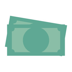 Big dollar bill icon vector illustration design graphic