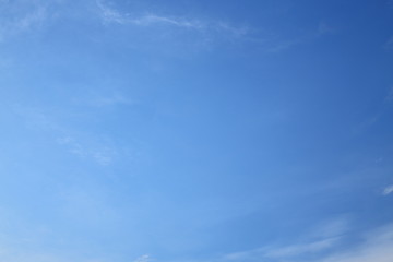 cloud above clear blue sky