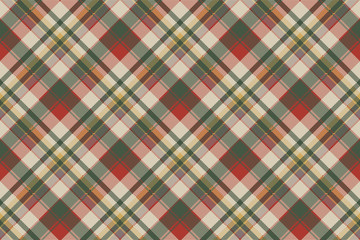 Burlap tartan fabric texture check seamless pattern