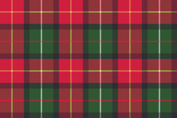 Red classic plaid pixel texture seamless pattern