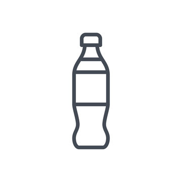 Pepsi Bottle Line Icon