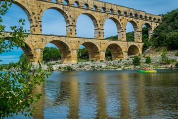 Fototapeta premium Le pont du gard, France.