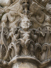 Capital Devil on Pilar Church Chatellerault