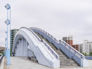 Naklejka premium 北海道 札幌市 幌平橋