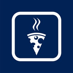 Pizza illustration icon vector design graphic 