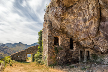 "La maison du bandit" near Feliceto in Corsica