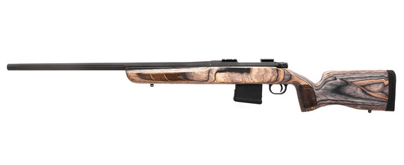 sniper rifle isolated on white