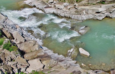 Wasser, Gebirgsfluss, Schöllenenschlucht