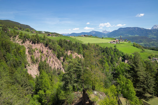 Erdpyramiden von Ritten in S&uuml;dtirol