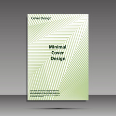 Minimal covers design. Geometric halftone gradients. Eps10 vector.