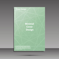 Minimal covers design. Geometric halftone gradients. Eps10 vector.