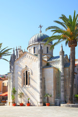 Church in Old town of Herceg Novi