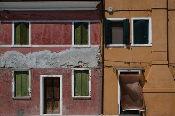 Porte e finestre di Burano