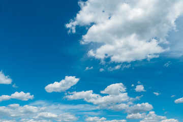 Obraz premium Blue sky clouds