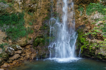 Fototapeta na wymiar Veliki Buk waterfall, Serbia