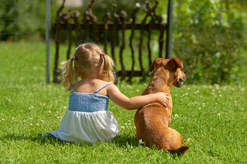 Hund und Kind - Freundschaft