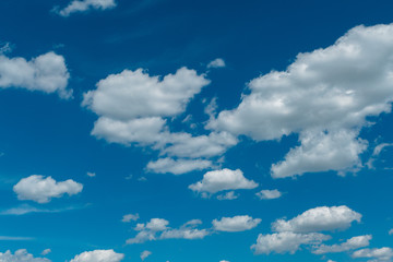 Fototapeta na wymiar Blue sky clouds