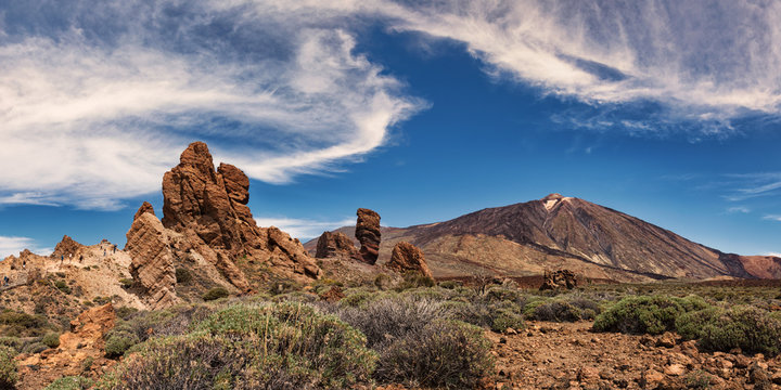 Teneriffa, Teide, Roques de Garc&iacute;a