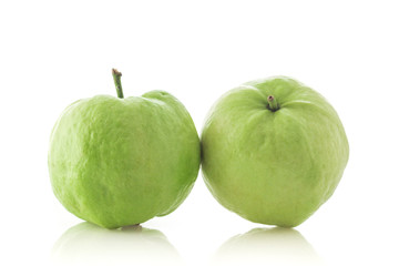 guava isolated on white background
