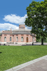 Fototapeta premium Ancient building in Tsaritsyno Park