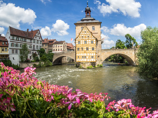 historisches und romantisches Bamberg: altes Rathaus