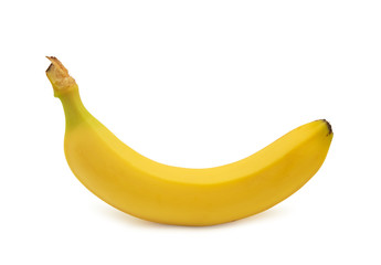 Banana isolated over white background