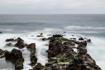 rocky beach at tenerife