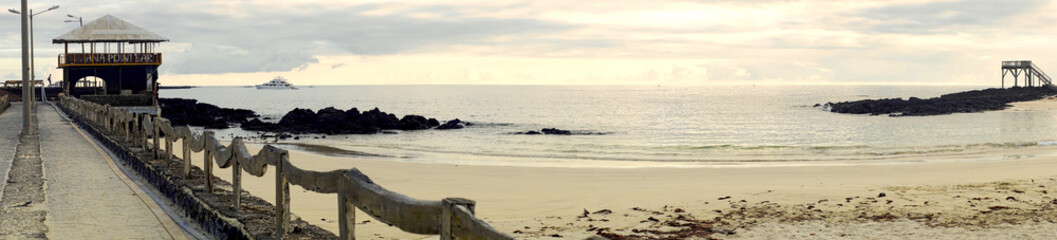 Panorámica playa Isla Isabela
