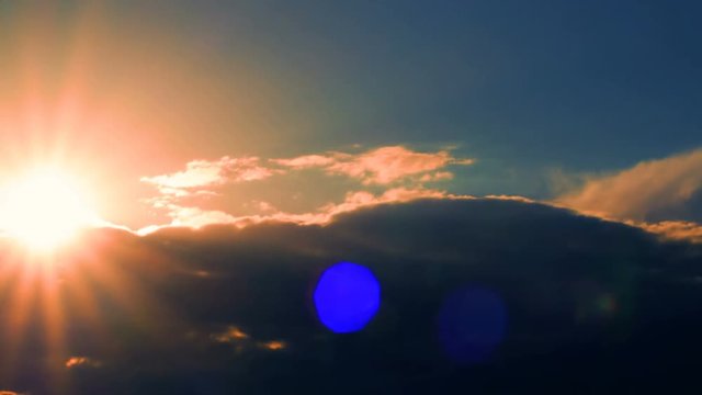 Sun goes into Black Clouds to be completely covered.