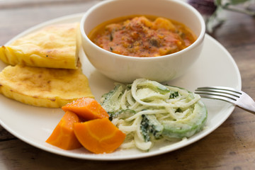 One plate lunch