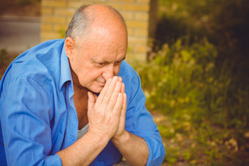 The prayer mature man to God and the request for a better one