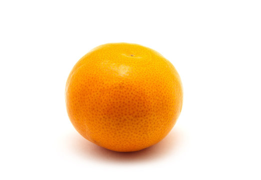 Mandarin isolated on white background
