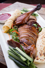 Traditional chinese peking duck