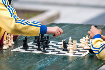 Jugando al ajedrez