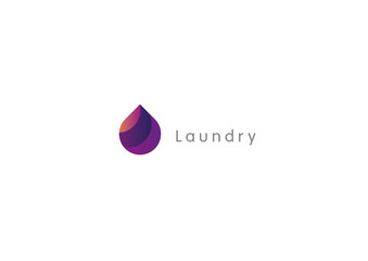 bright logo for laundry or dry cleaning