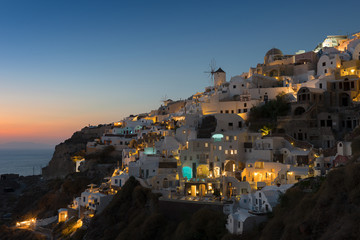 Sunset at Oia the most famous sunset in the world