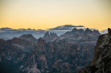 Fototapeta premium Italien - Dolomiten